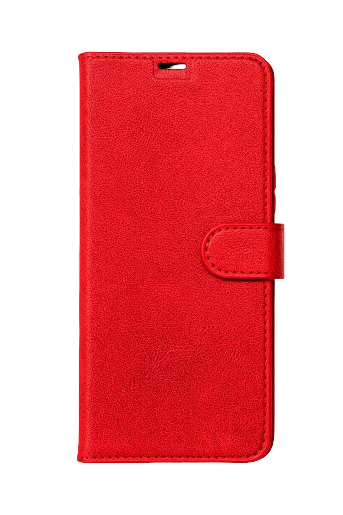Mey İthalat® Redmi 15 5G Trend S Plus Kapaklı Kılıf - Kırmızı