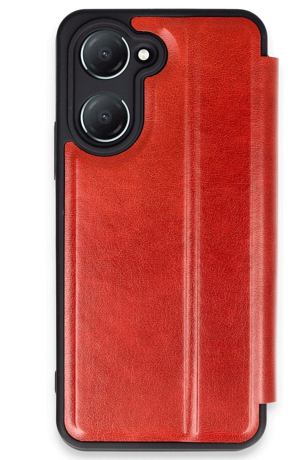 Mey İthalat® Vivo Y18 Kılıf Flip Cover - Kırmızı