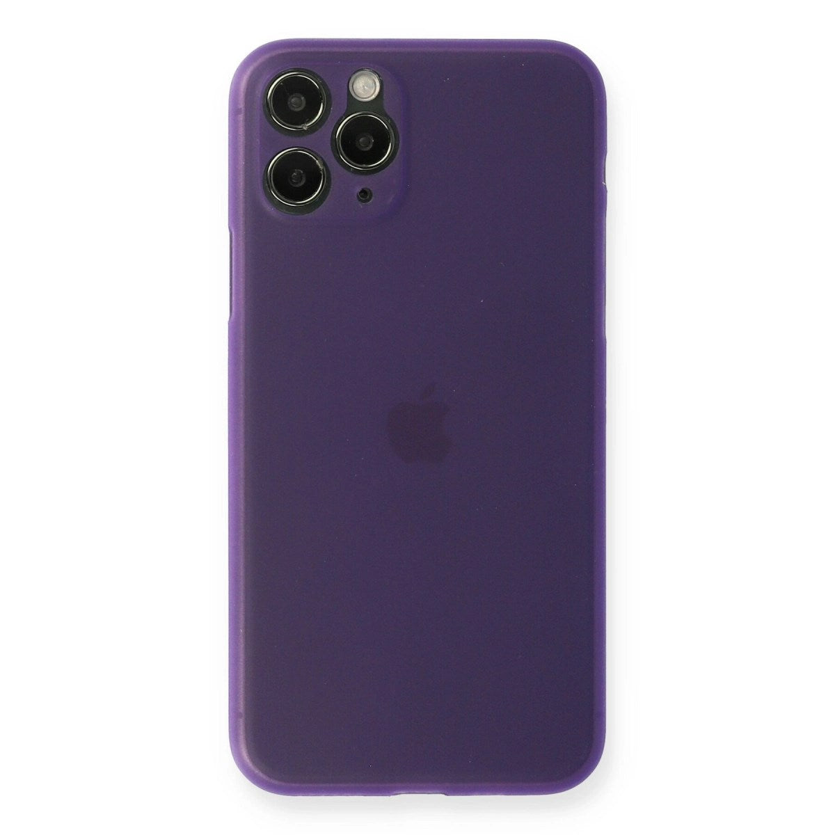 Mey İthalat® iPhone 11 Pro Max Kılıf PP Ultra İnce Kapak - Mor