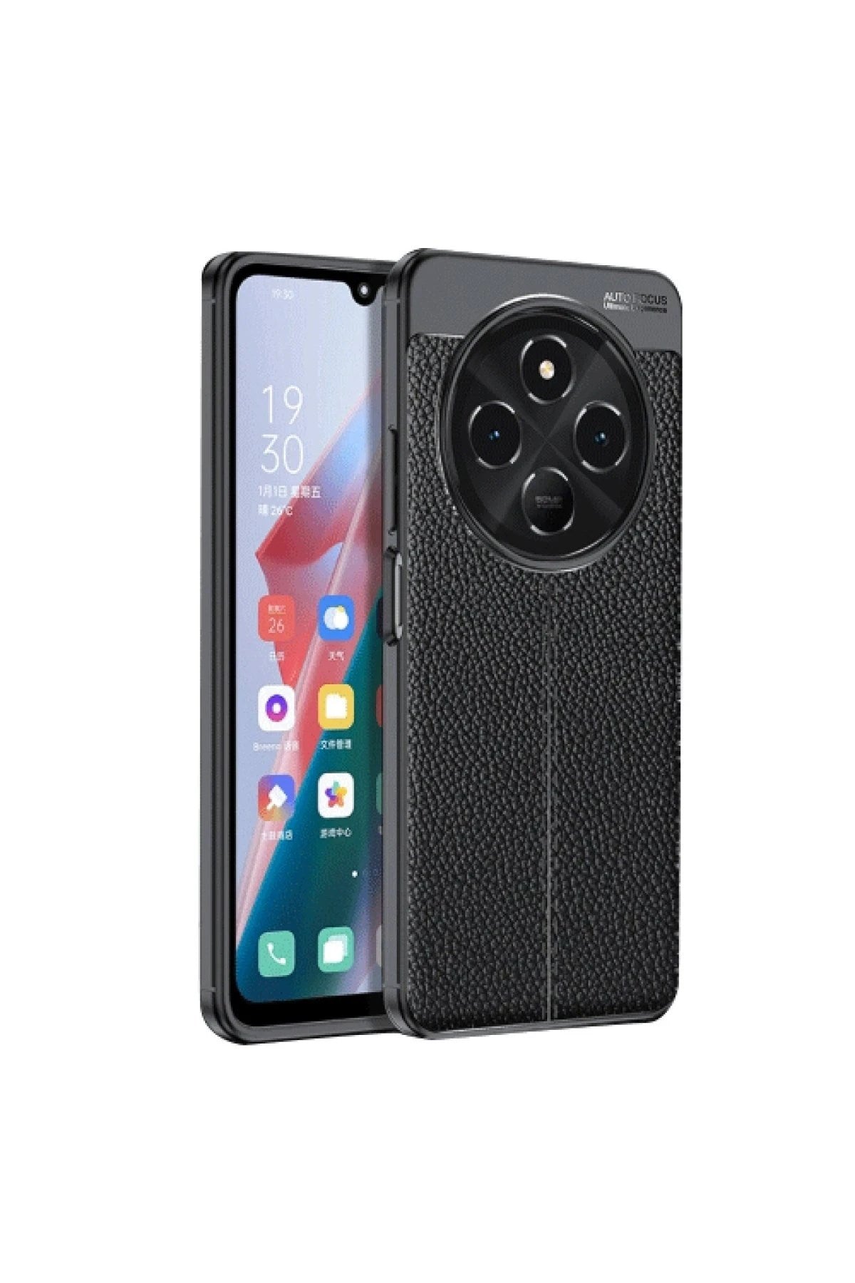 Mey İthalat® Redmi 14C Kılıf Auto Focus Kapak - Siyah