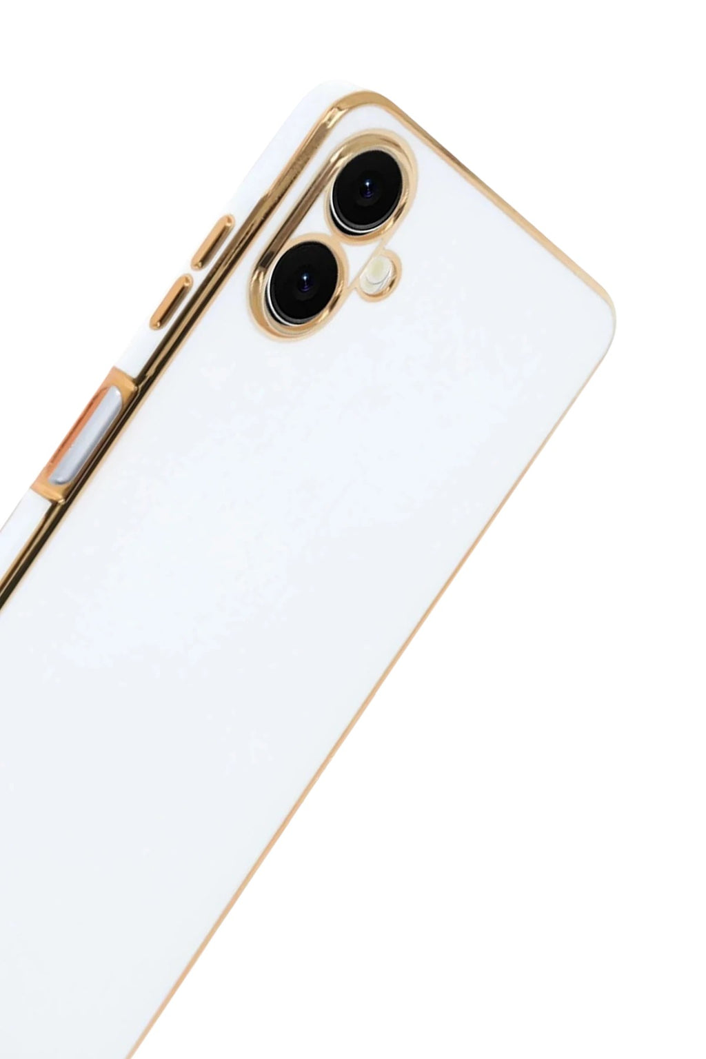 Mey İthalat® Samsung Galaxy A07 4G Volet Silikon - Beyaz