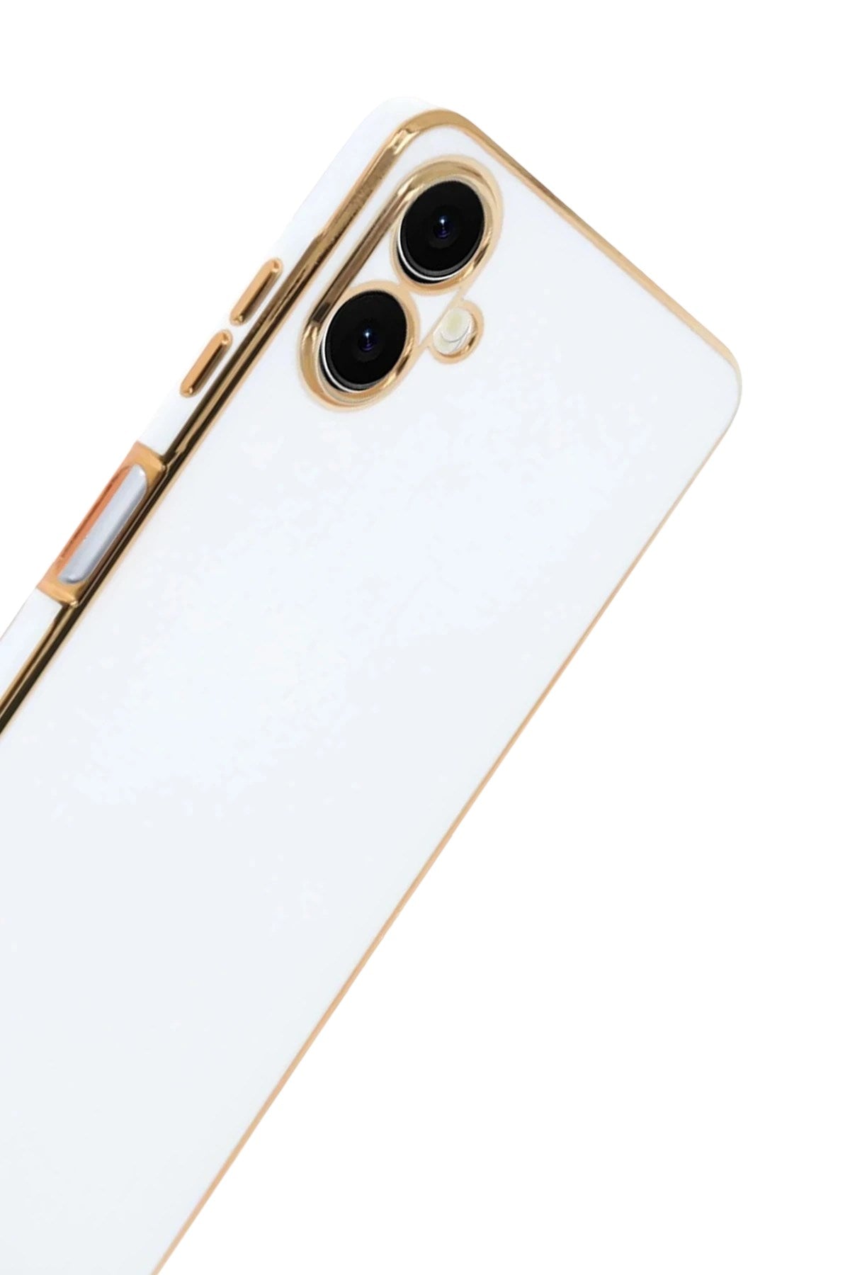 Mey İthalat® Samsung Galaxy A07 4G Volet Silikon - Beyaz