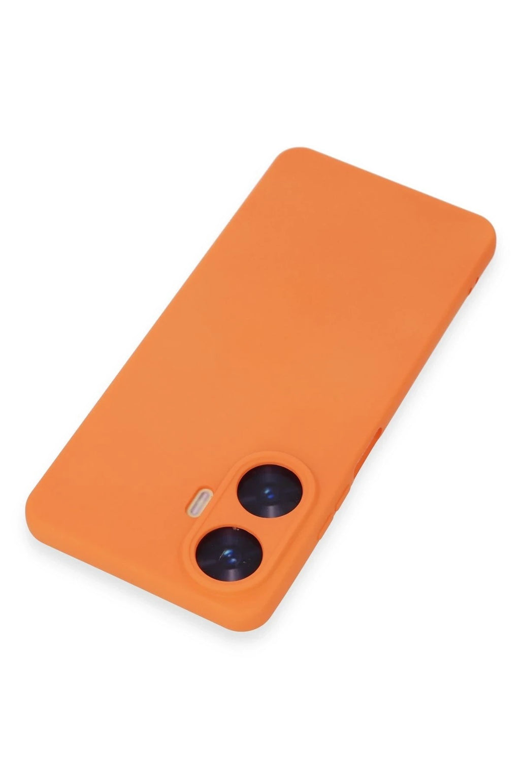 Mey İthalat® Realme C55 Kılıf Nano içi Kadife Silikon - Turuncu