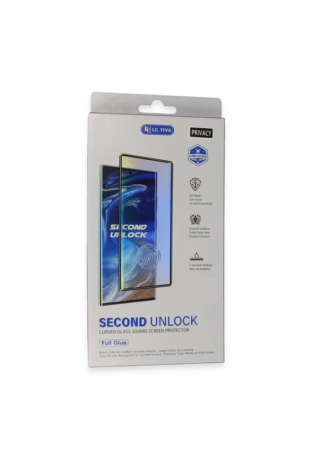 Mey İthalat® Samsung Galaxy S24 Ultra Durable Full Glue Curved Hayalet Cam