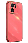 Mey İthalat® Mi 13T Pro Kılıf Volet Silikon - Kırmızı