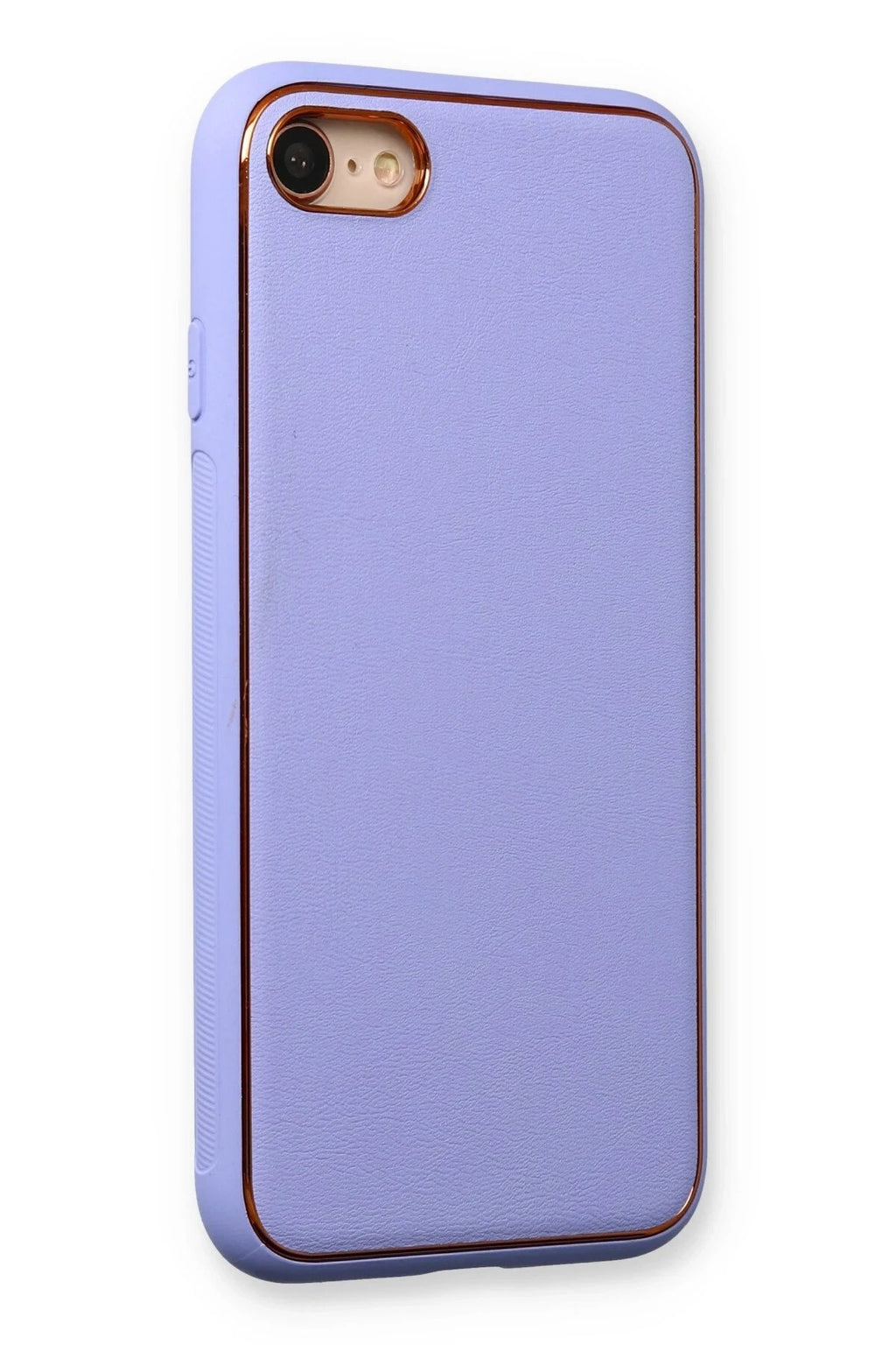 Mey İthalat® iPhone 7 Kılıf Coco Deri Silikon Kapak - Açık Lila