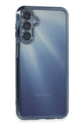 Mey İthalat® Samsung Galaxy A35 5G Kılıf Lensli Silikon - Açık Mavi