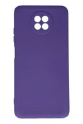 Mey İthalat® Redmi Note 9 5G Kılıf Nano içi Kadife Silikon - Mor