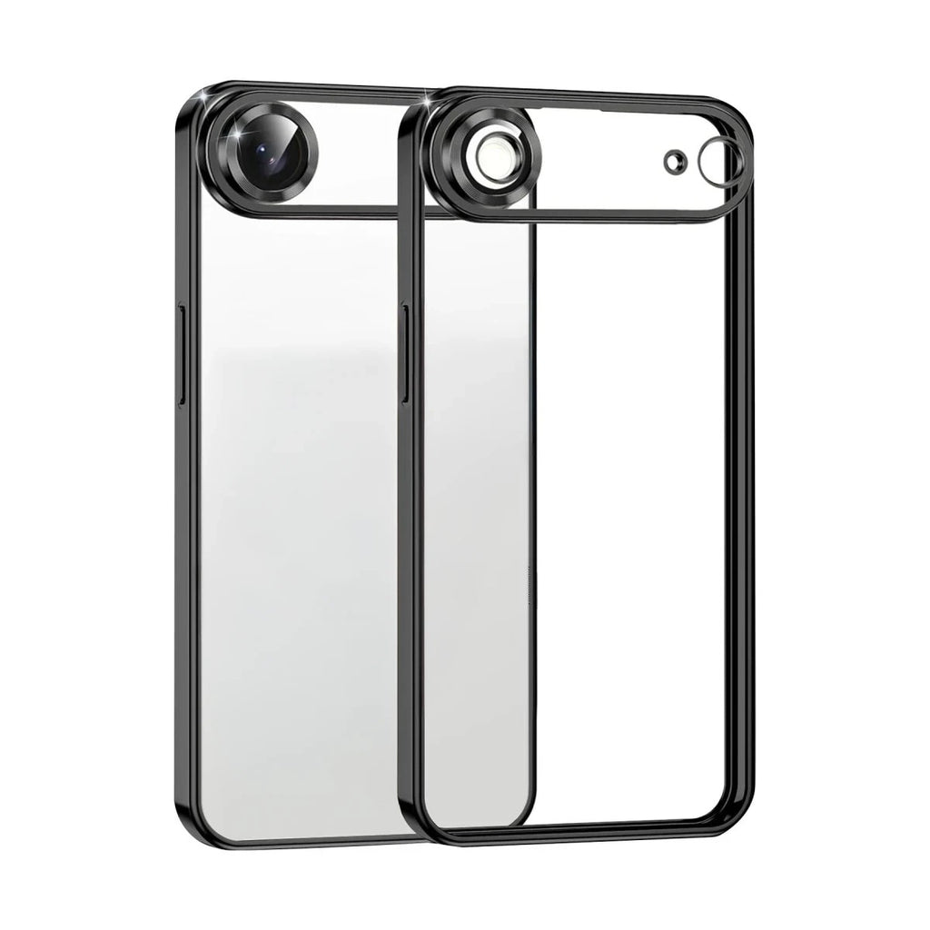 Mey İthalat® iPhone 17 Air Lensli Silikon - Siyah