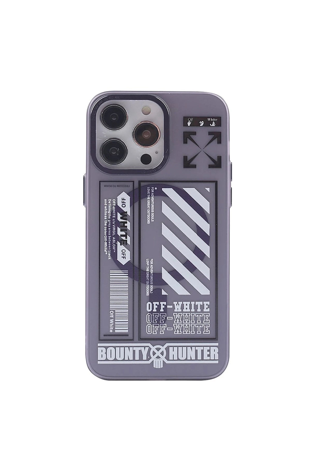 Mey İthalat® iPhone 14 Pro Max Kılıf Apollo Magneticsafe Desenli Kapak - Apollo Mor - 1