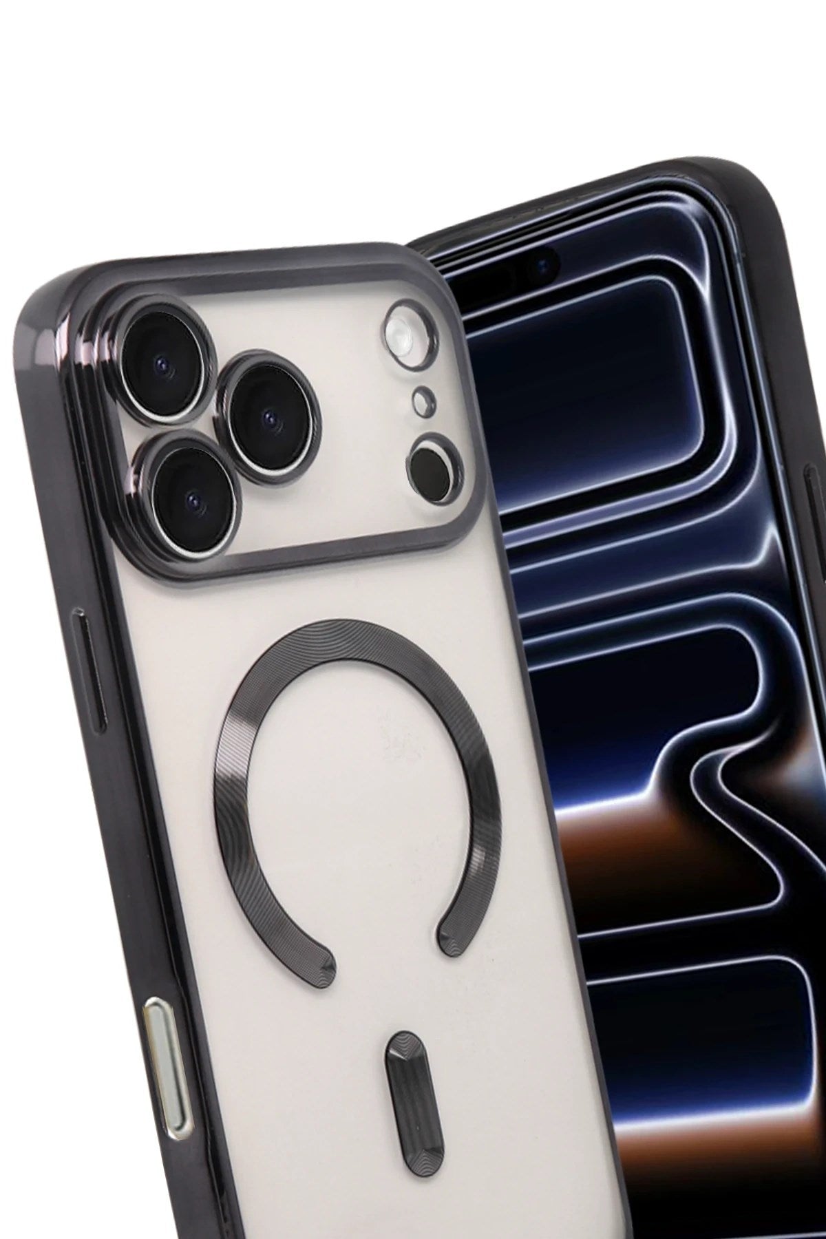 Mey İthalat® iPhone 17 Pro Kross Magneticsafe Kapak - Siyah