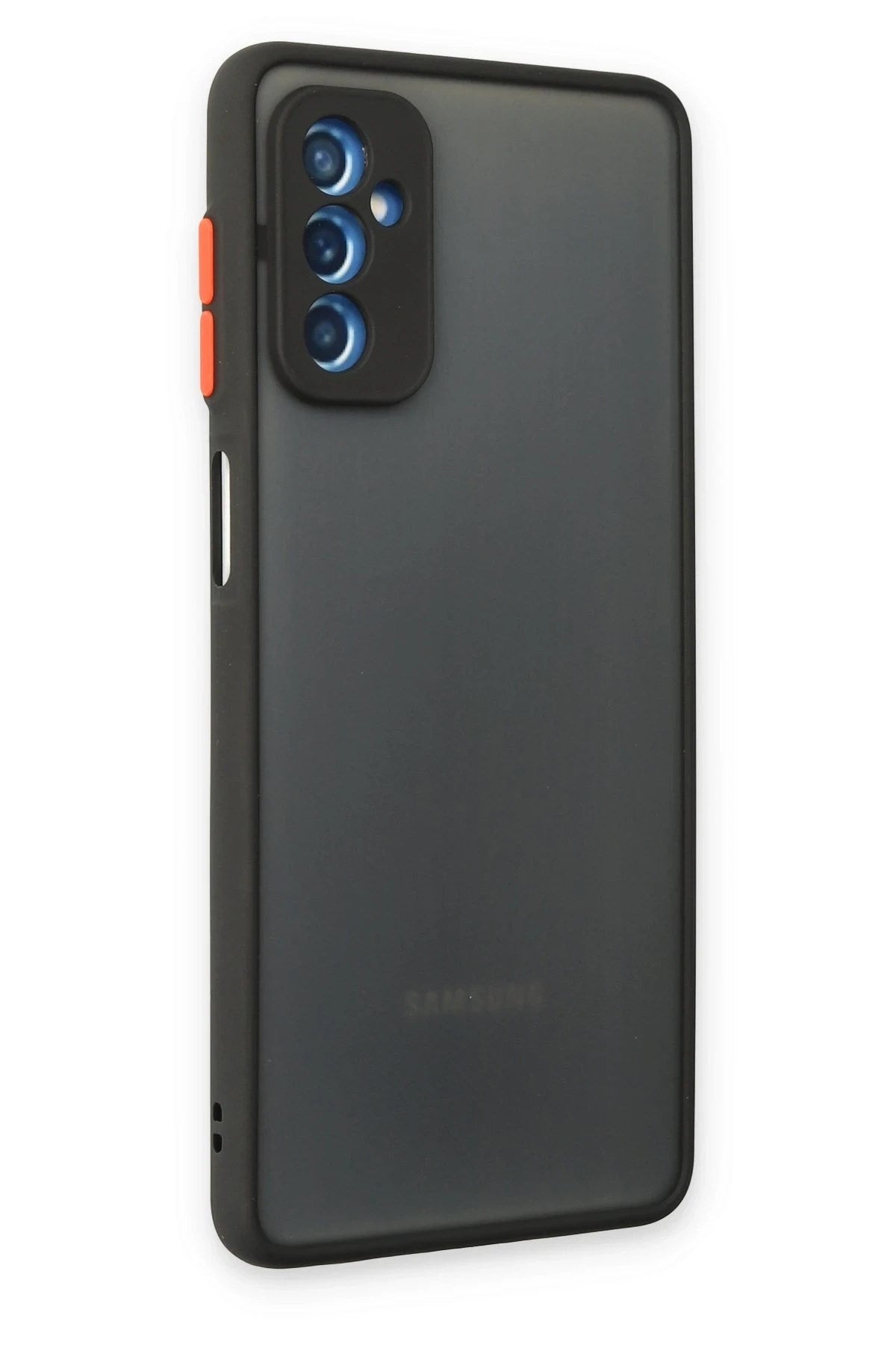 Mey İthalat® Samsung Galaxy M52 5G Kılıf Montreal Silikon Kapak - Siyah