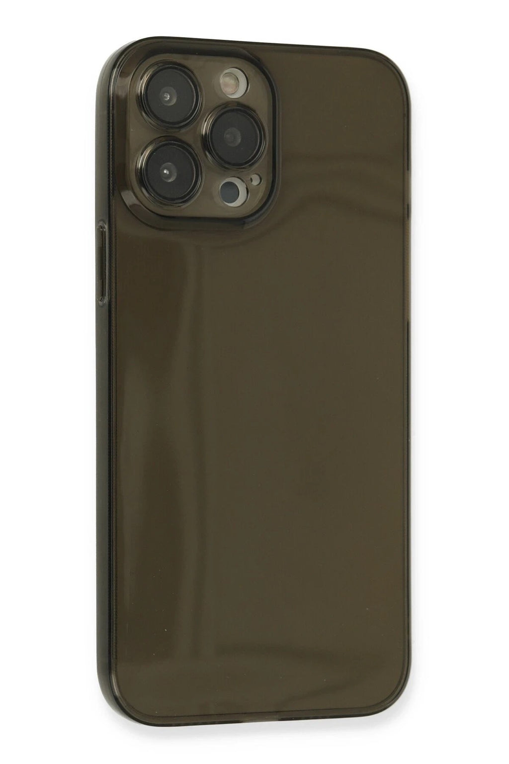Mey İthalat® iPhone 13 Pro Max Kılıf Fly Lens Silikon - Siyah