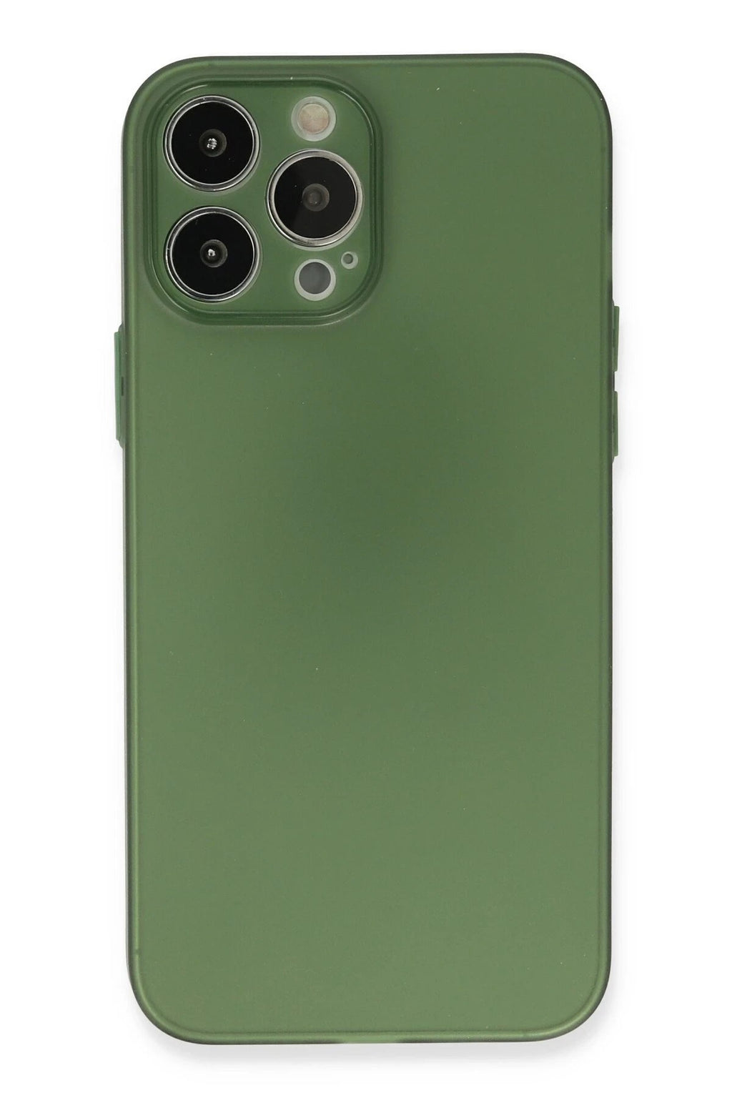 Mey İthalat® iPhone 13 Pro Kılıf Puma Silikon - Yeşil