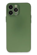 Mey İthalat® iPhone 13 Pro Kılıf Puma Silikon - Yeşil