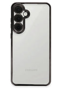 Mey İthalat® Samsung Galaxy S24 FE Kılıf Lensli Silikon - Siyah