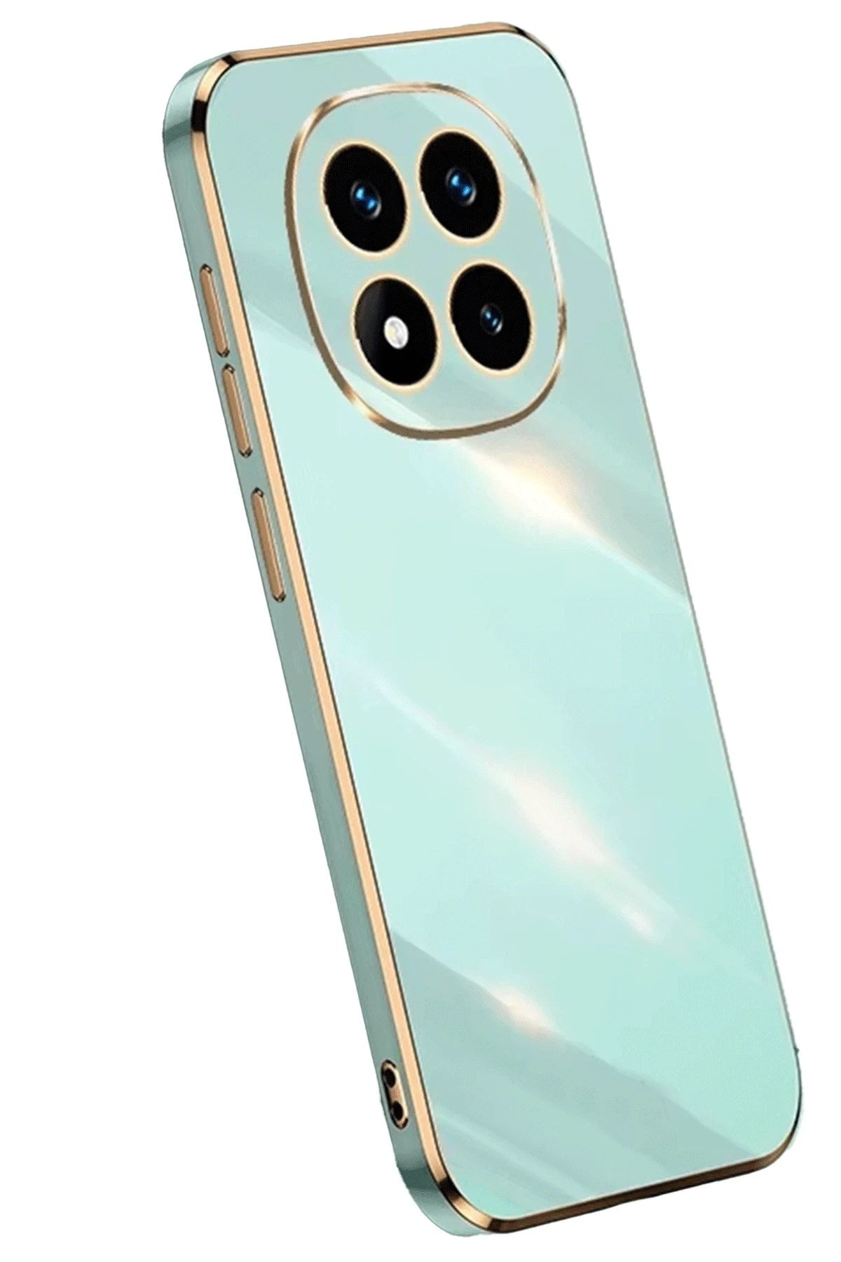 Mey İthalat® Redmi Note 14 Pro 5G Kılıf Volet Silikon - Açık Yeşil