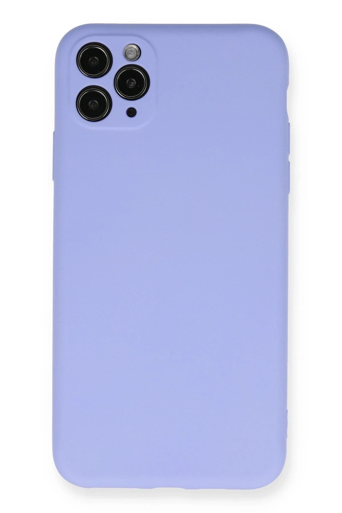 Mey İthalat® iPhone 11 Pro Max Kılıf Nano içi Kadife Silikon - Lila