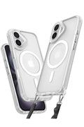 Mey İthalat® iPhone 16 Plus Kılıf Enka Magsafe Silikon Kılıf - Şeffaf