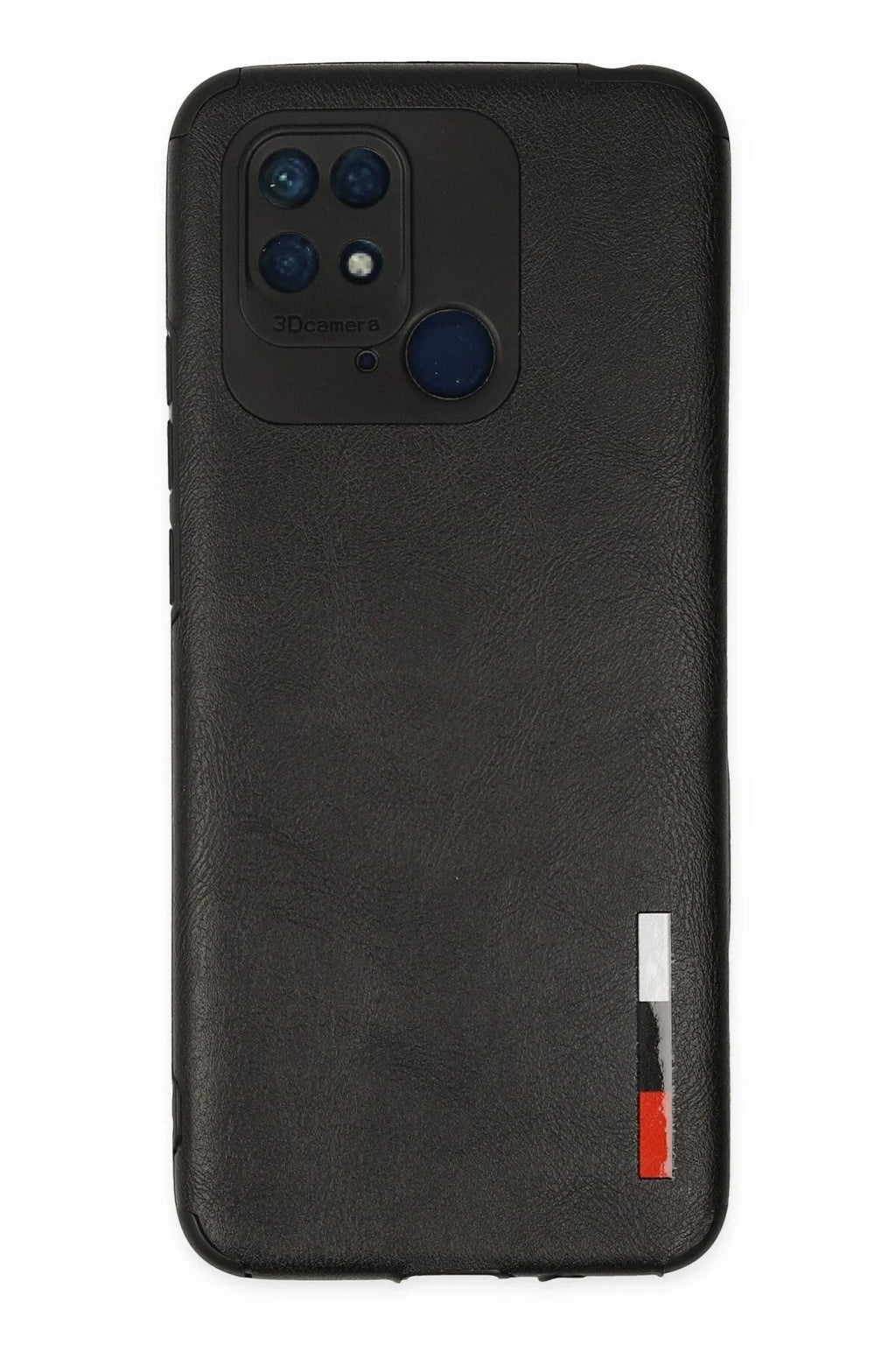 Mey İthalat® Redmi 10C Kılıf Loop Deri Silikon - Siyah