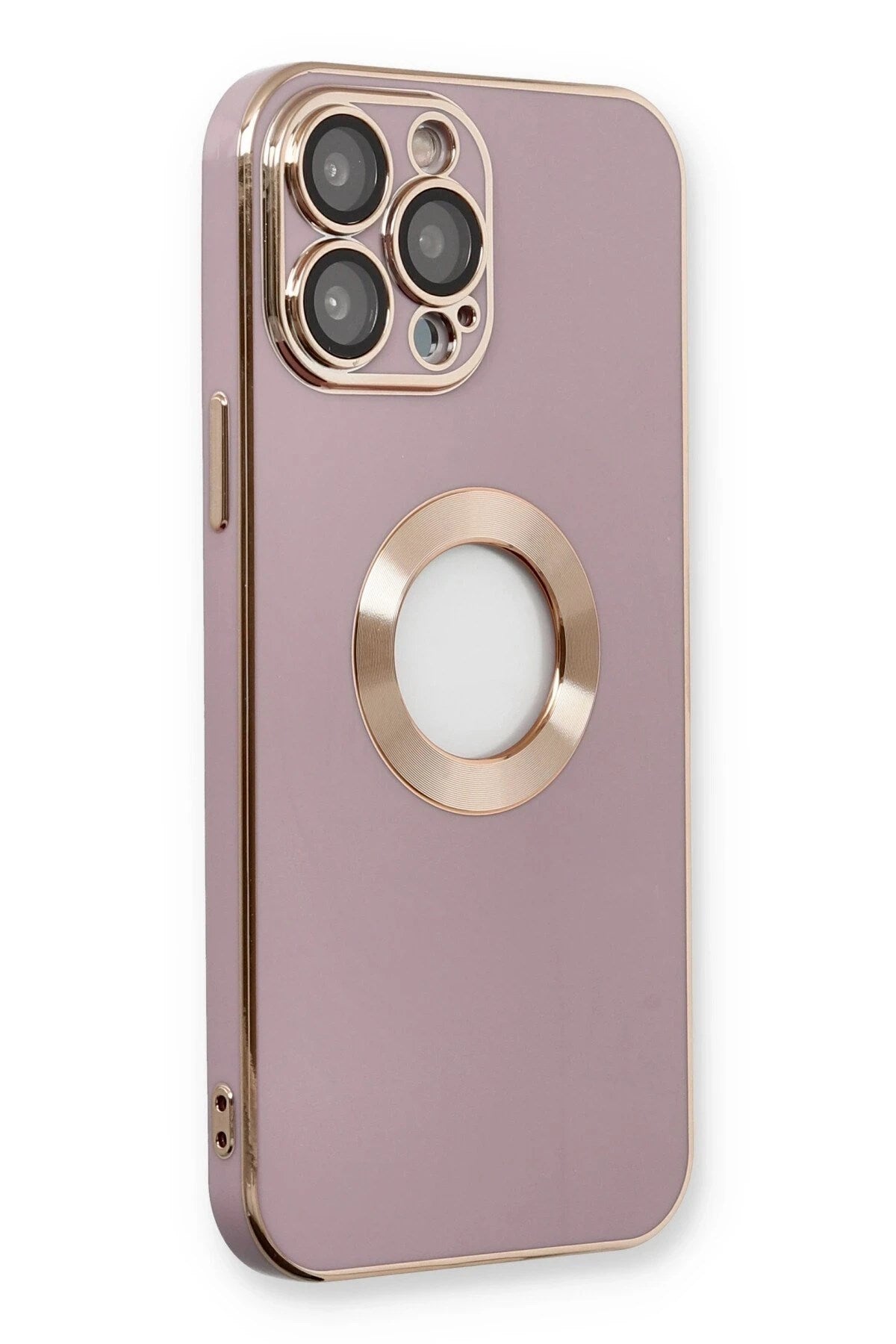 Mey İthalat® iPhone 13 Pro Kılıf Store Silikon - Mor