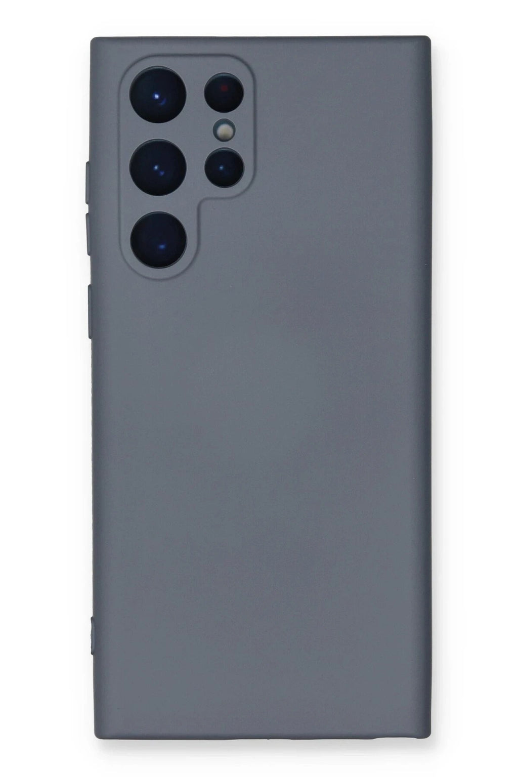 Mey İthalat® Samsung Galaxy S23 Ultra Kılıf Nano içi Kadife Silikon - Gri