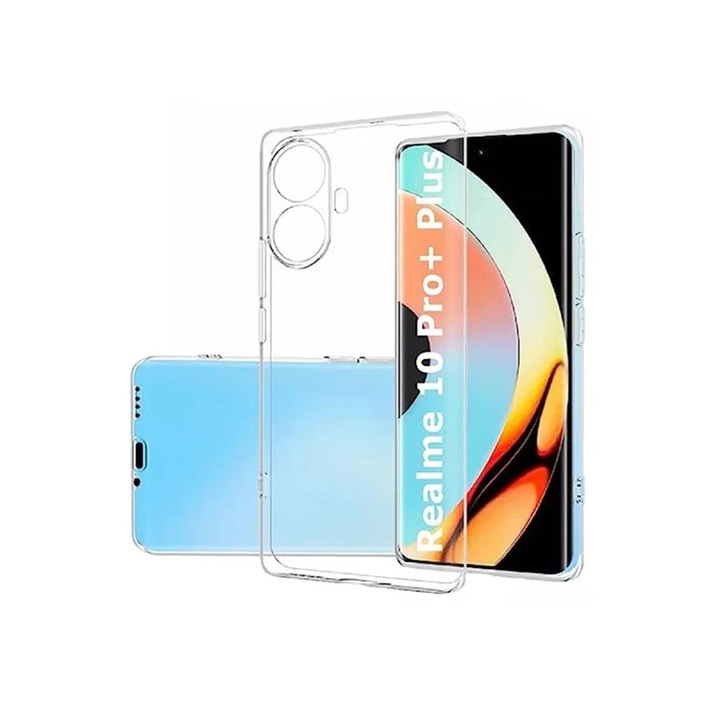 Mey İthalat® Realme 10 Pro Plus 5G Kılıf Lüx Şeffaf Silikon