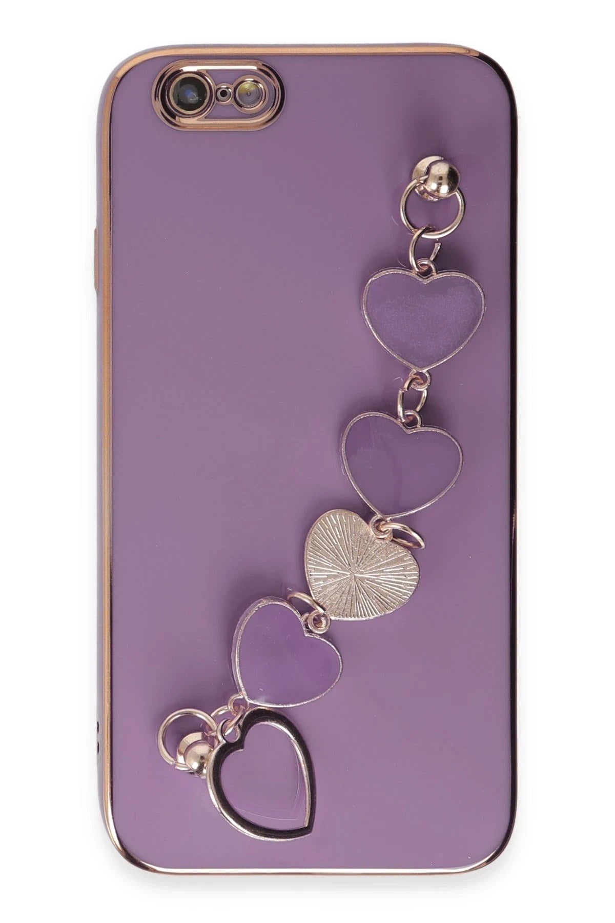 Mey İthalat® iPhone 6 Kılıf Esila Silikon - Mor