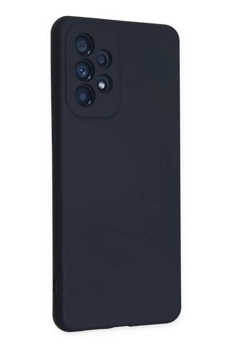 Mey İthalat® Samsung Galaxy A23 4G Kılıf Nano içi Kadife Silikon - Lacivert
