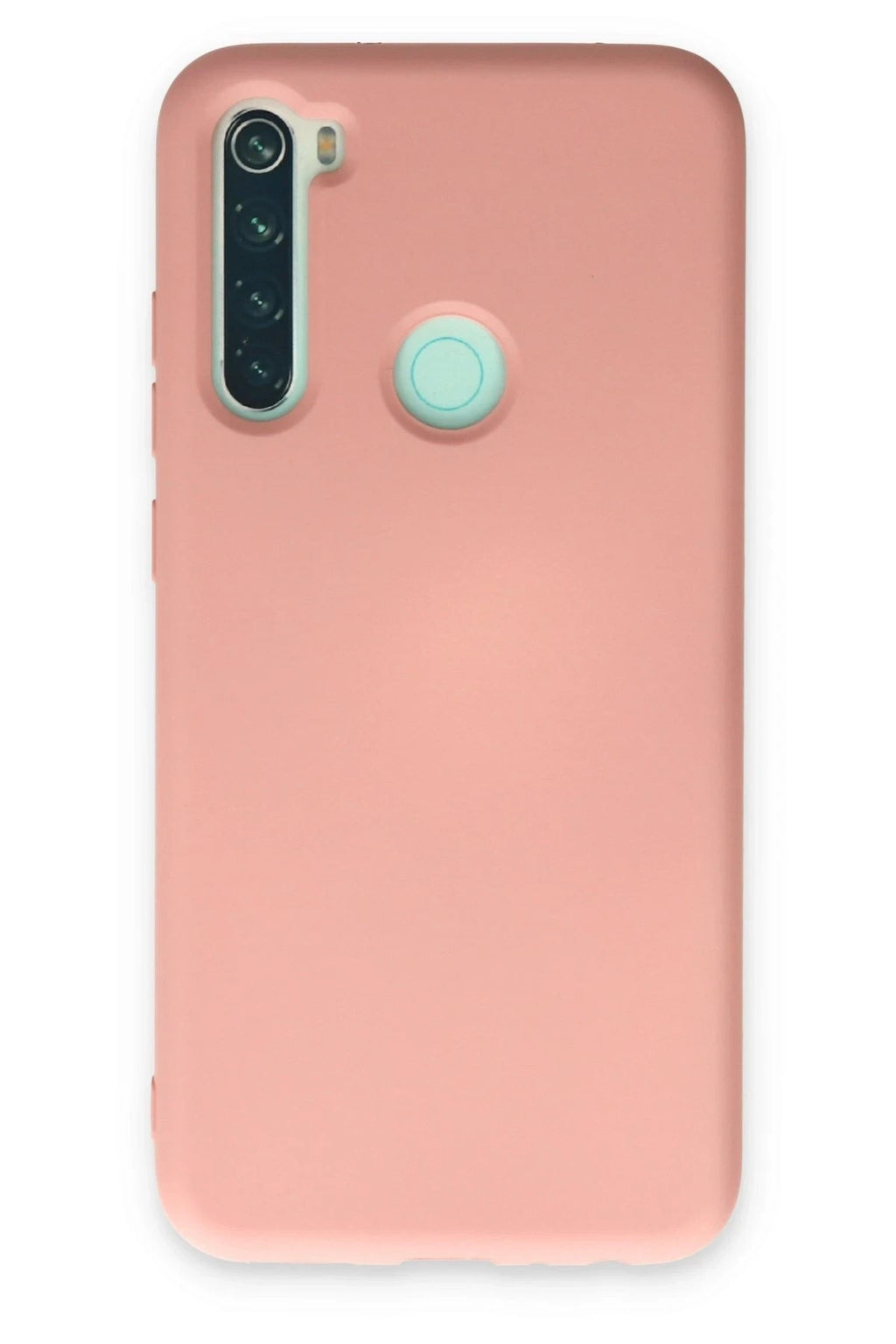 Mey İthalat® Redmi Note 8 Kılıf Nano içi Kadife Silikon - Pudra