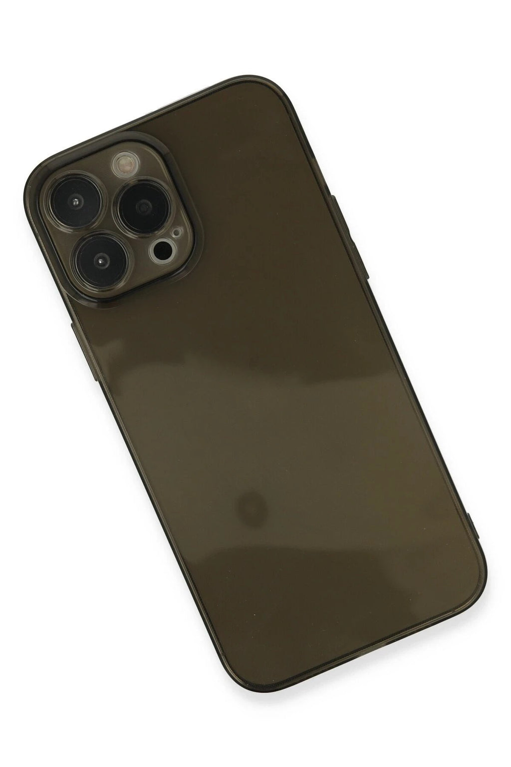 Mey İthalat® iPhone 13 Pro Max Kılıf Fly Lens Silikon - Siyah
