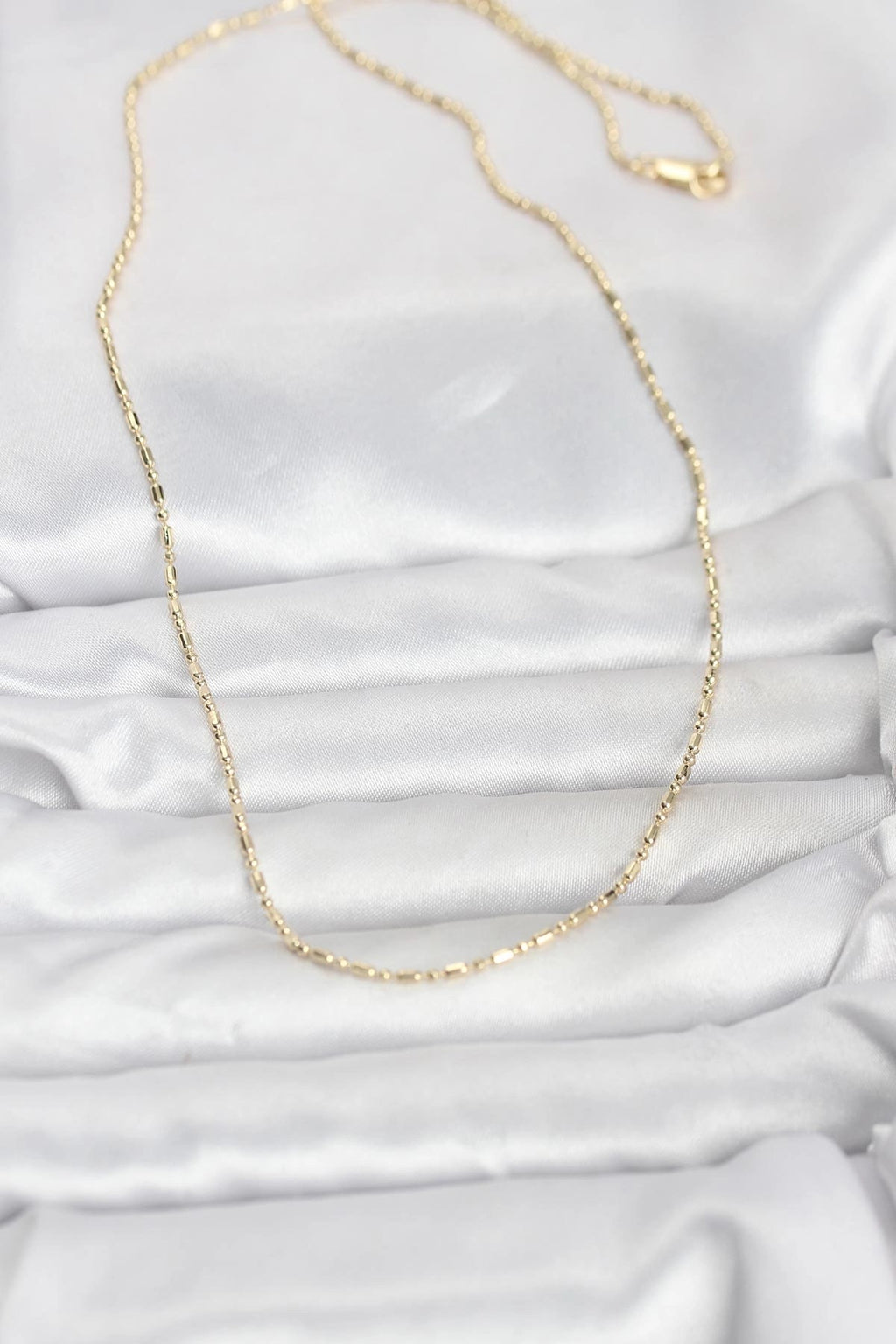 Mey İthalat® CM 14K Gold Renk Zincirli 60 cm Kadın Kolye