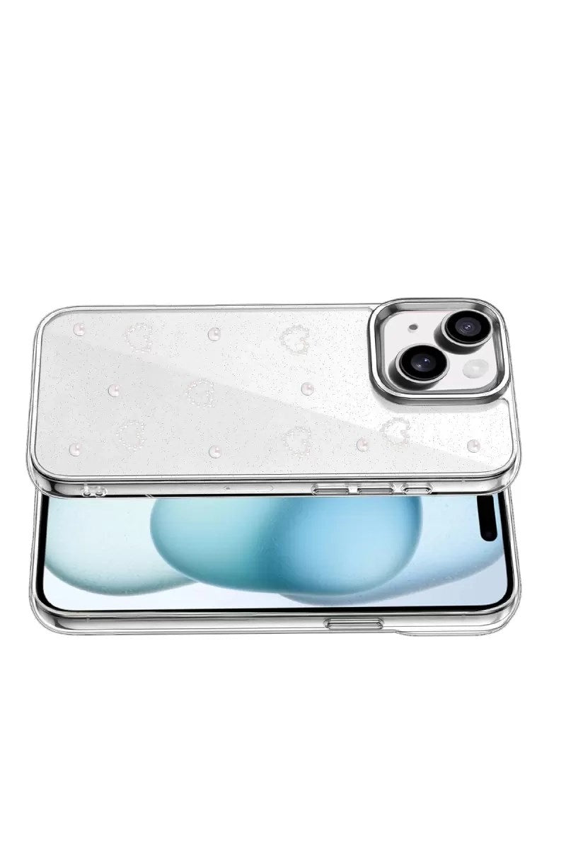 Mey İthalat® iPhone 15 Fiyonk Desenli Kapak - Desen 10