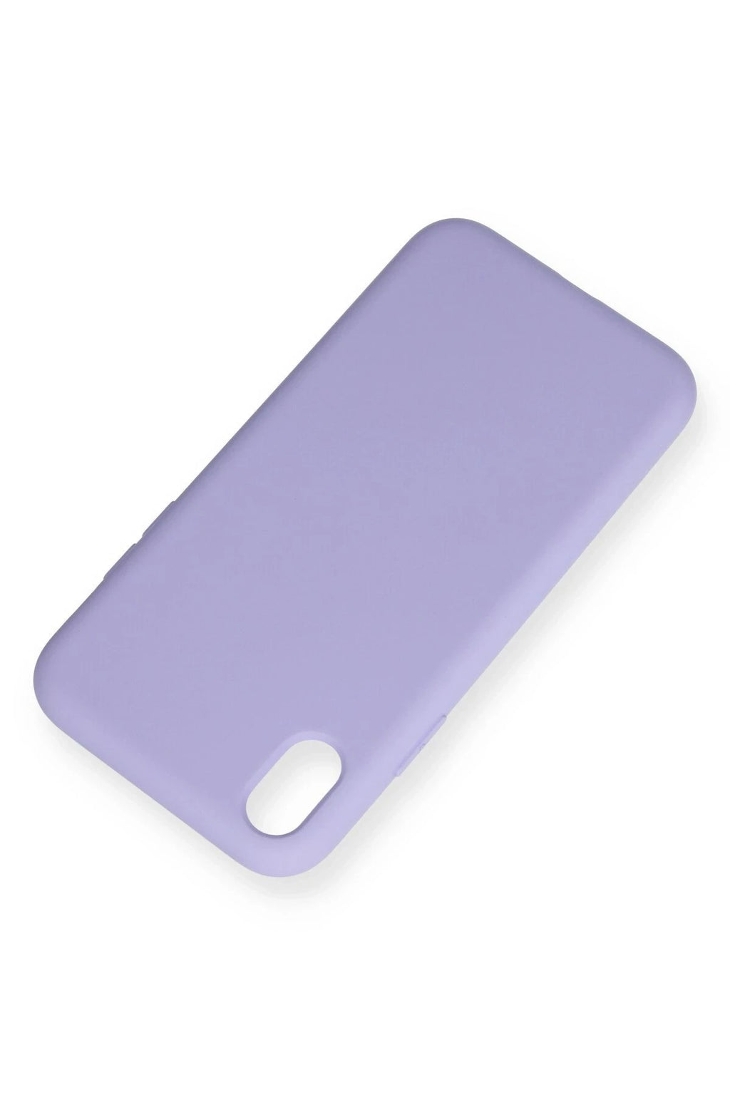 Mey İthalat® iPhone XR Kılıf Nano içi Kadife Silikon - Lila