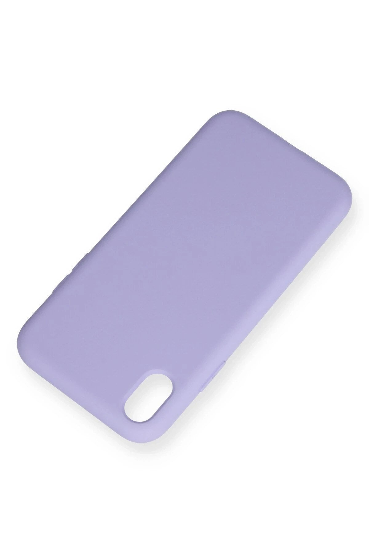 Mey İthalat® iPhone XR Kılıf Nano içi Kadife Silikon - Lila