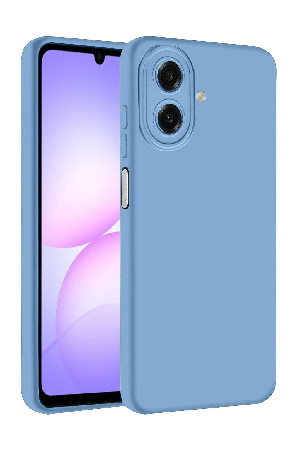 Mey İthalat® Samsung Galaxy A07 4G First Silikon - Mavi