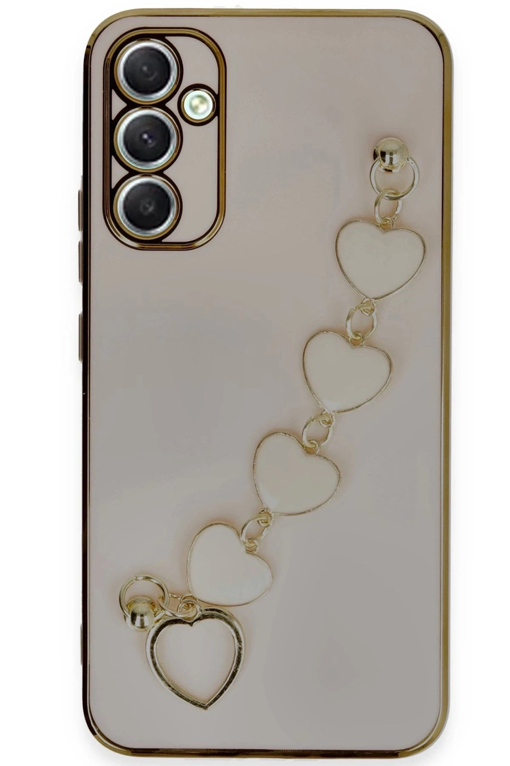 Mey İthalat® Samsung Galaxy A34 5G Kılıf Esila Silikon - Pudra
