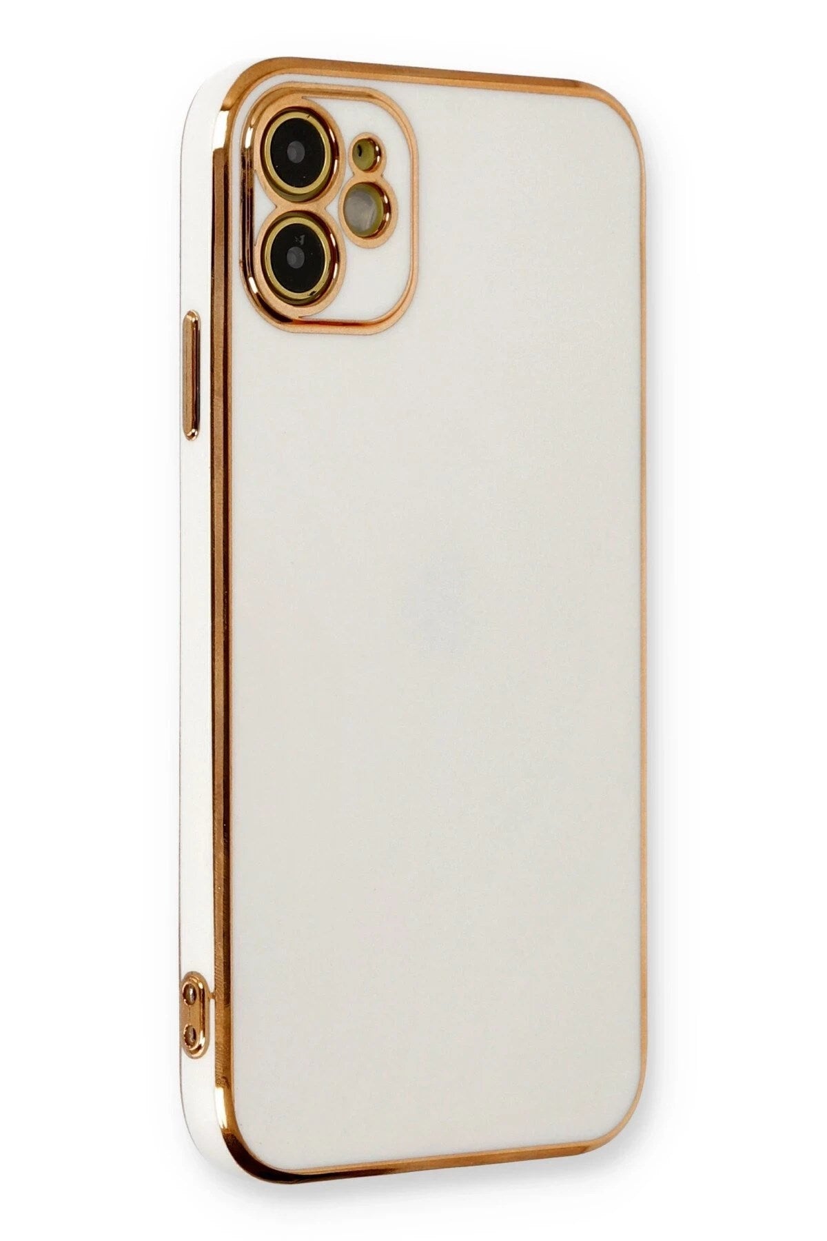 Mey İthalat® iPhone 11 Kılıf Volet Silikon - Beyaz