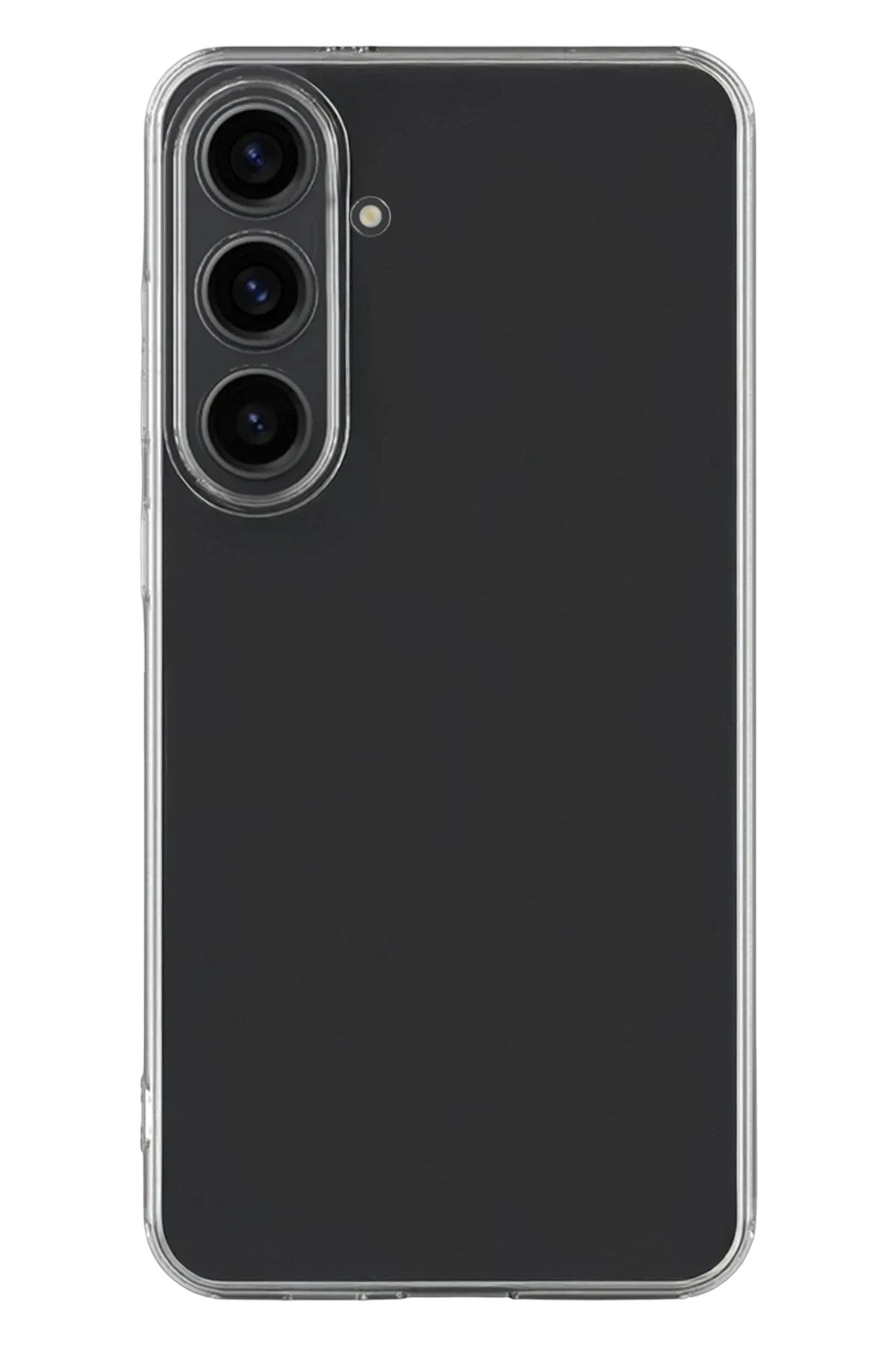 Mey İthalat® Samsung Galaxy S26 Plus Lüx Şeffaf Silikon - Şeffaf