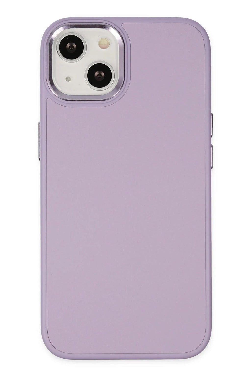 Mey İthalat® iPhone 14 Plus Kılıf Asya Deri Silikon - Lila
