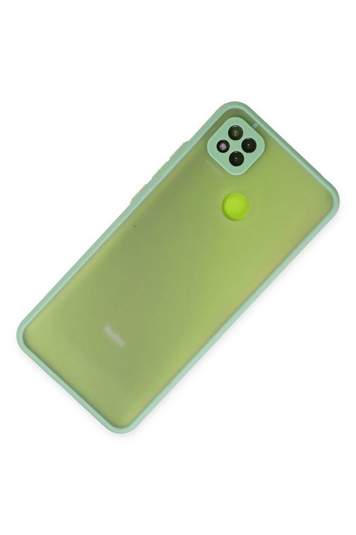 Mey İthalat® Redmi 9C Kılıf Montreal Silikon Kapak - Turkuaz