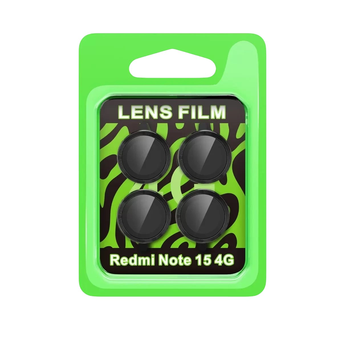 Mey İthalat® Redmi Note 15 4G Raze Metal Kamera Lens - Siyah