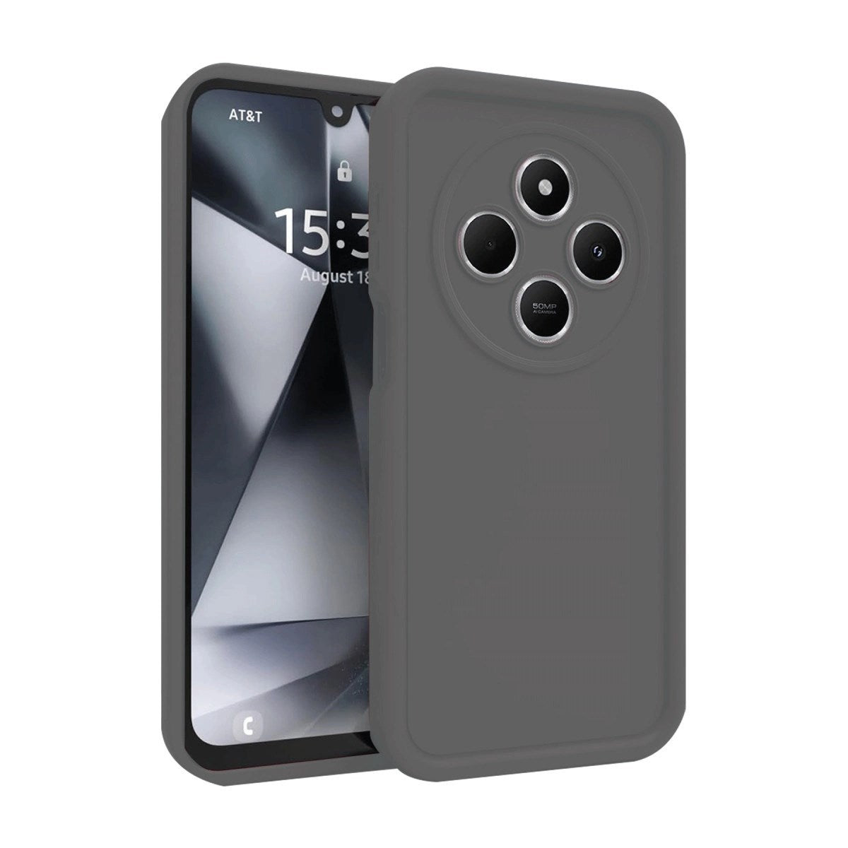 Mey İthalat® Redmi 14C Kılıf Viera Silikon - Gri