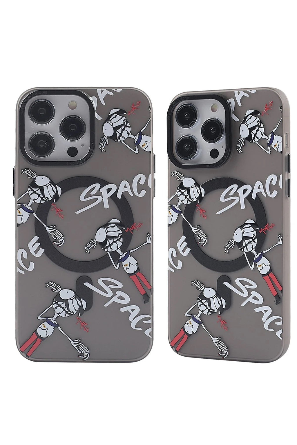 Mey İthalat® iPhone 13 Pro Kılıf Apollo Magneticsafe Desenli Kapak - Apollo Siyah - 3