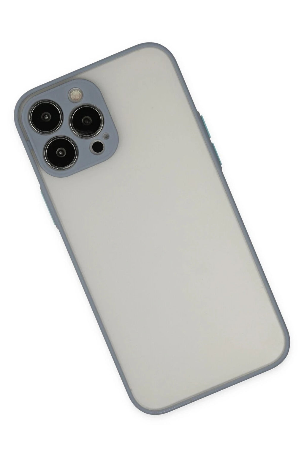 Mey İthalat® iPhone 14 Pro Max Kılıf Montreal Silikon Kapak - Gri