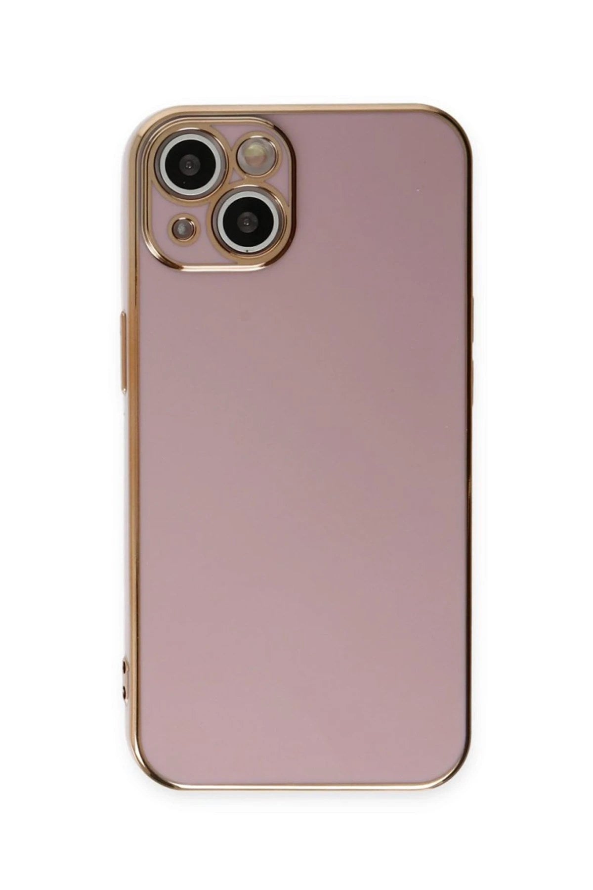 Mey İthalat® iPhone 15 Kılıf Volet Silikon - Mor