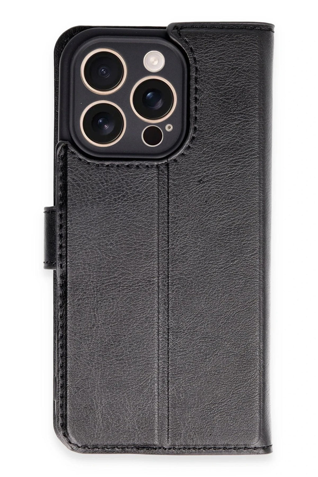 Mey İthalat® iPhone 16 Pro Kılıf Trend S Plus Kapaklı Kılıf - Siyah