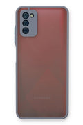 Mey İthalat® Samsung Galaxy A03S Kılıf Montreal Silikon Kapak - Gri