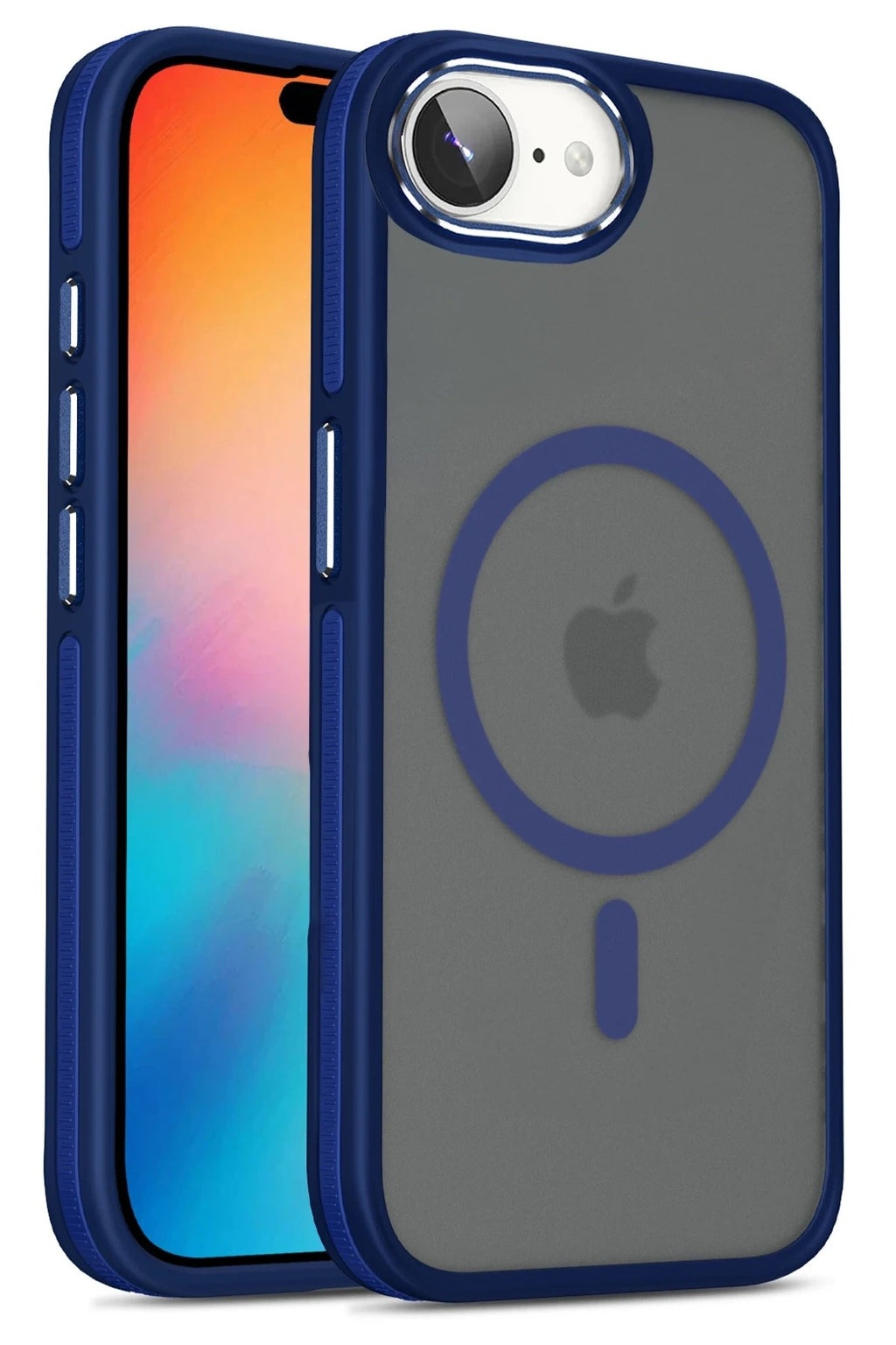 Mey İthalat® iPhone 16E Winner Magsafe Kapak - Lacivert