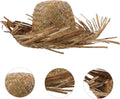 Mey İthalat® Tropikal Parti Naturel Hasır Hawaii Şapkası 13x36 cm